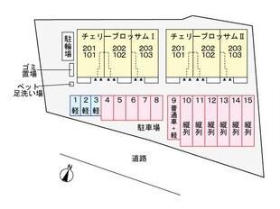 チェリーブロッサムⅠの物件外観写真